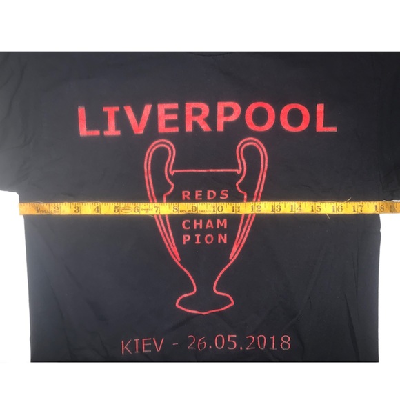 Liverpool England Soccer Red for Champion Kiev games 5/26/2018 vintage rare - Picture 2 of 2
